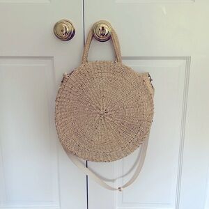 Clare V Alice Tote in Cream with Optional Shoulder or Crossbody Strap